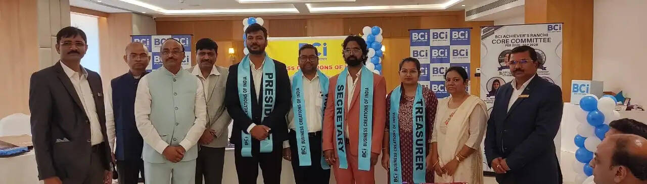 रांची में बीसीआइ के तीसरे ‘एचीवर्स’ चैप्टर का गठन, डॉ. सजीत कुमार बने अध्यक्ष