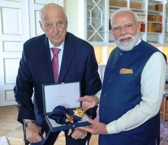 प्रधानमंत्री को नॉर्वे का सर्वोच्च नागरिक सम्मान