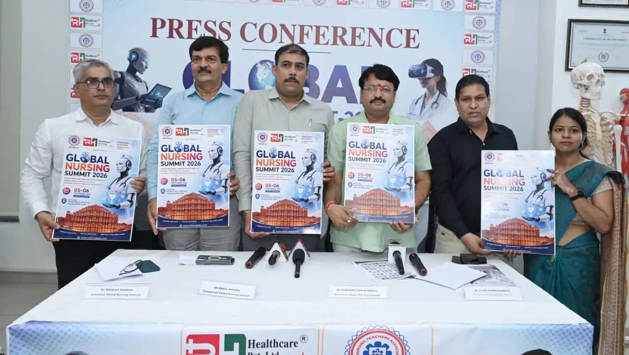 जयपुर में जुटेंगे 10 से अधिक देशों के नर्सिंग विशेषज्ञ: एआई-रोबोटिक्स बदलेंगे हेल्थकेयर का भविष्य