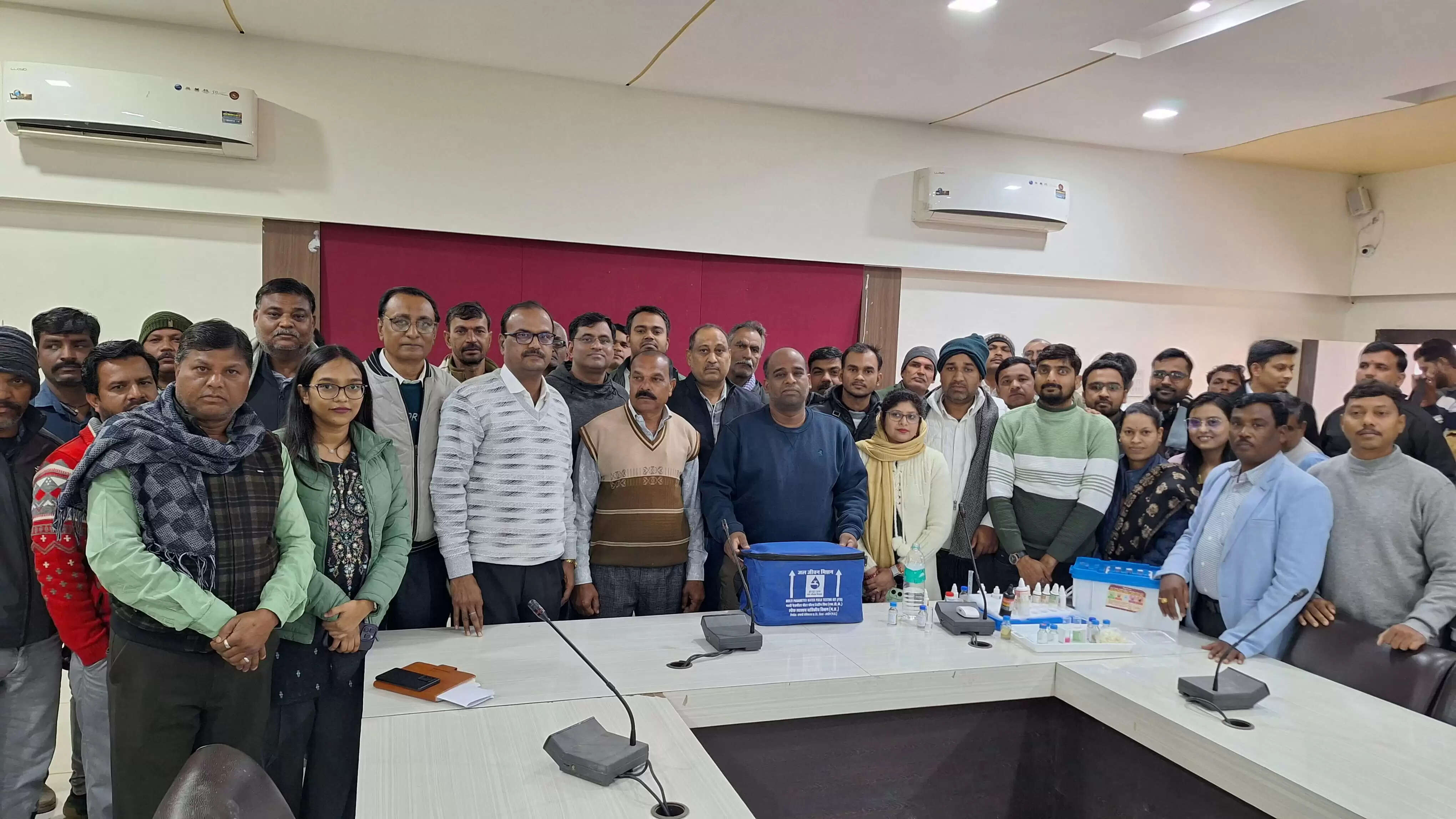 राजगढ़ः पेयजल की गुणवत्ता सुनिश्चित करने एक दिवसीय प्रशिक्षण आयोजित