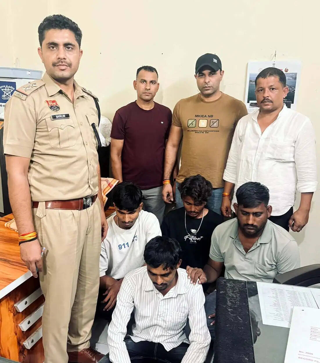 हांसी: बुजुर्ग को डरा धमकाकर 66.80 लाख की साइबर ठगी का पर्दाफाश, महाराष्ट्र से चार काबू