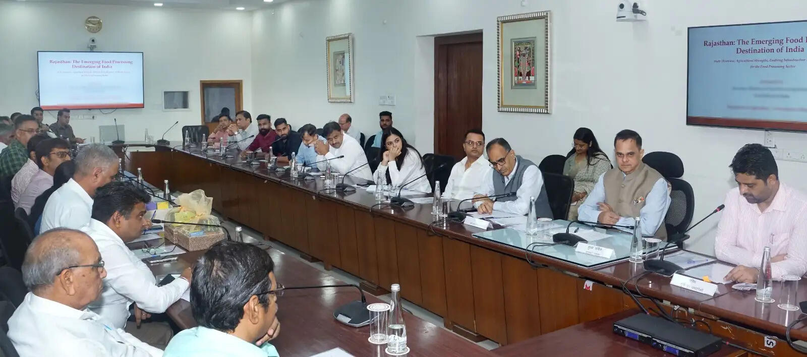 खाद्य प्रसंस्करण क्षेत्र के विकास को गति देने के लिए मंथन