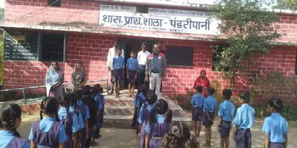 कोरबा: कलेक्टर के निर्देश पर स्कूल का किया गया आकस्मिक निरीक्षण