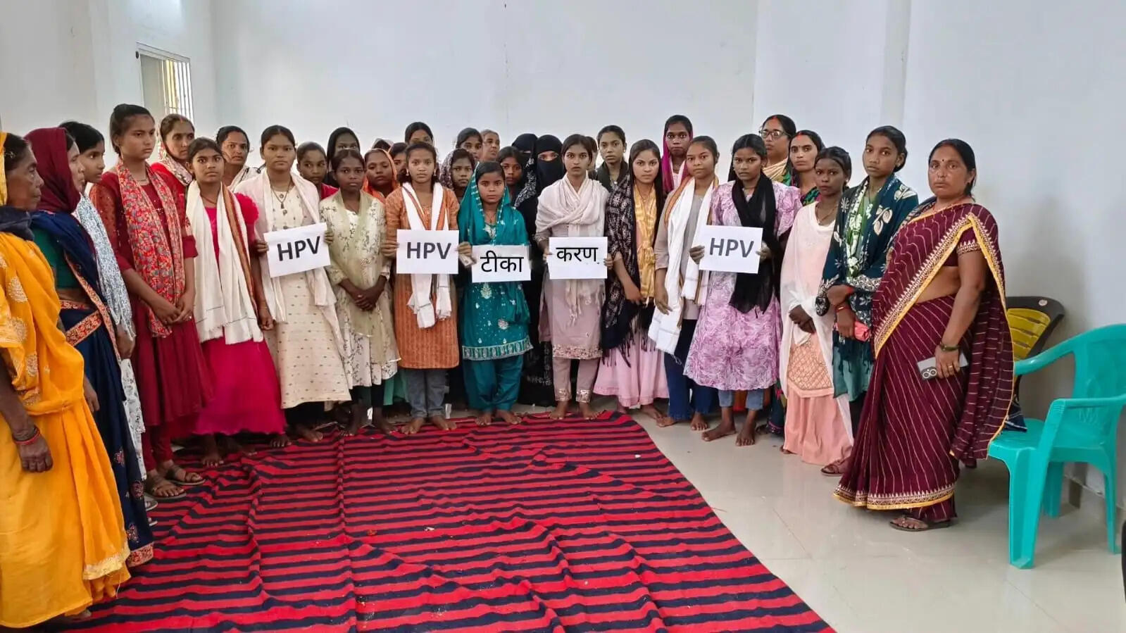 बलरामपुर : एचपीवी टीकाकरण में प्रदेश में दूसरे स्थान पर पहुंचा जिला