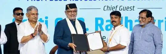 उपराष्ट्रपति ने मिशन रंगीन मछली 2031 कार्य योजना का किया विमोचन, कहा- लक्षद्वीप राष्ट्र की अमूल्य समुद्री संपदा