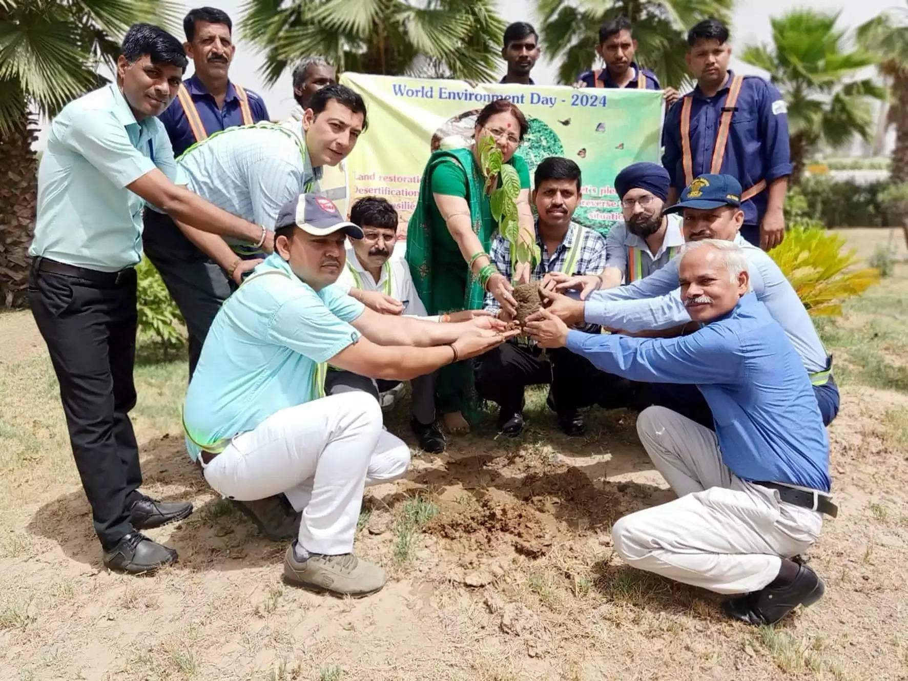 हिसार: विश्व पर्यावरण दिवस पर बहबलपुर टोल पर पौधारोपण अभियान की शुरुआत