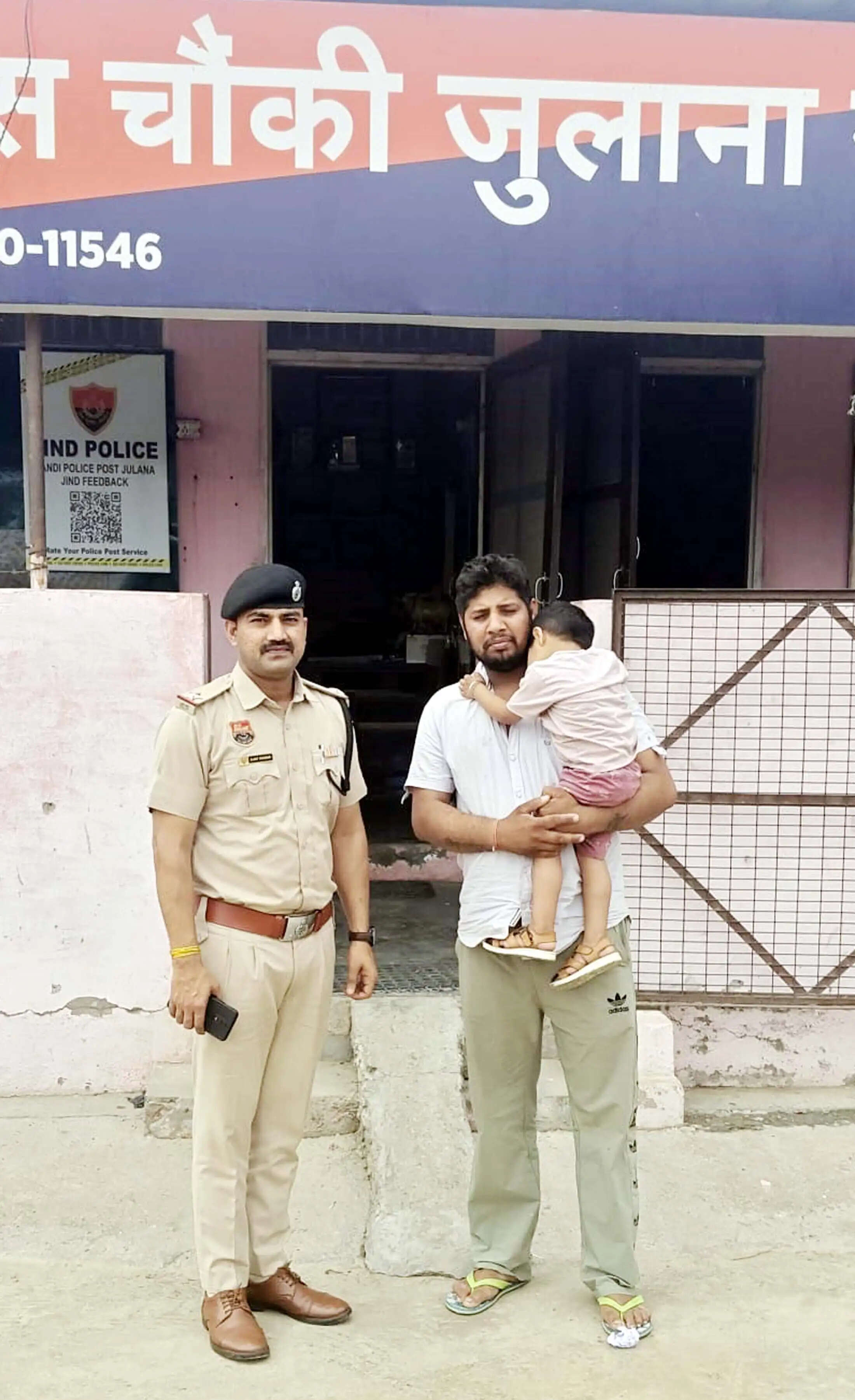 जींद : ऑपरेशन मुस्कान ने बिछड़े बच्चे को परिजनों से मिलाया