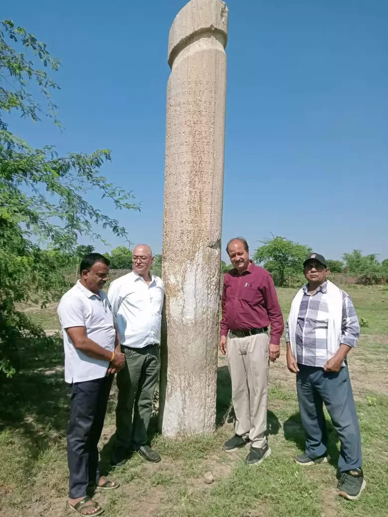 भीलवाड़ा में प्राचीन वैभव महोत्सव का आगाज: नांदशा के ऐतिहासिक स्तंभ का अनावरण