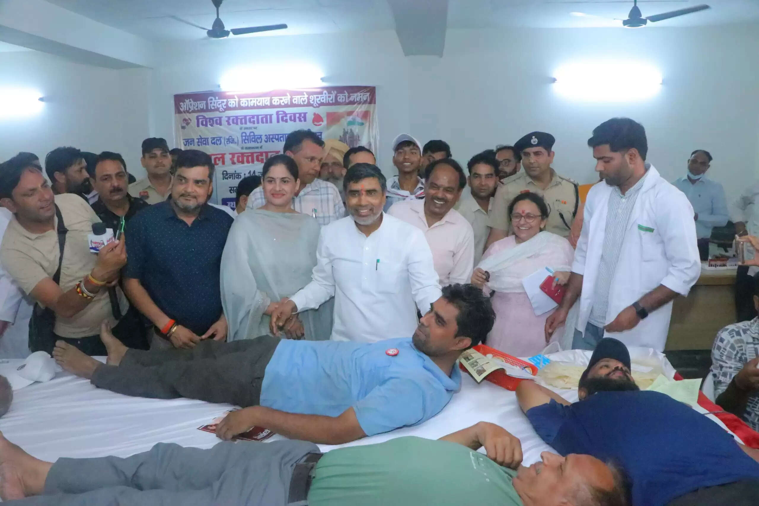 पानीपत: ब्लड किसी फैक्ट्री में नहीं बनता :महिपाल डंडा