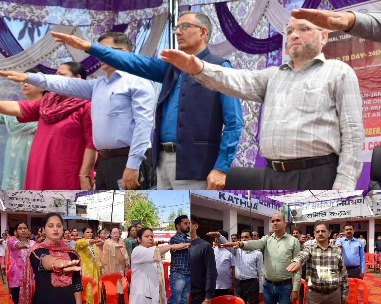 विश्व टीबी दिवस पर कठुआ में जागरूकता अभियान शुरू, 89 पंचायतें टीबी मुक्त घोषित