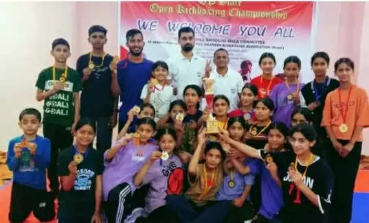 राज्य स्तरीय किक बॉक्सिंग चैंपियनशिप में सिरमौर के खिलाड़ियों ने जीते 24 पदक