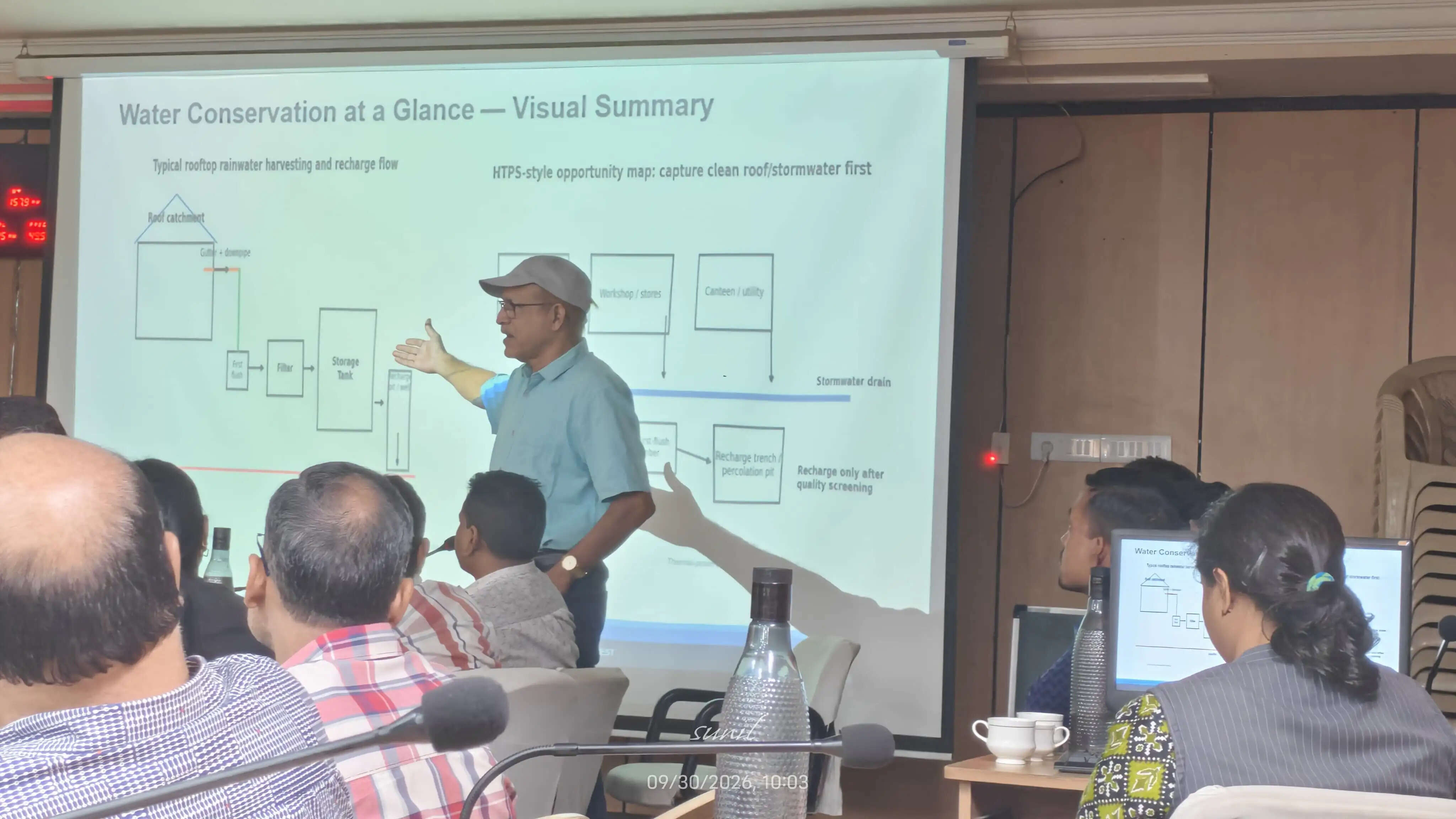 सेवा संकल्प अभियान: एचटीपीएस में जल संरक्षण के उपायों पर अधिकारियों-कर्मचारियों को किया गया जागरूक