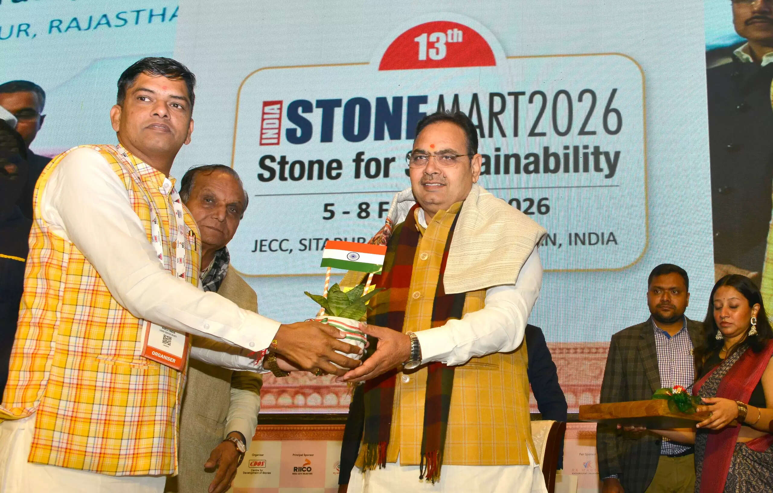 इंडिया स्टोनमार्ट प्रदर्शनी नए राजस्थान के संकल्प का प्रतीक: मुख्यमंत्री भजनलाल शर्मा