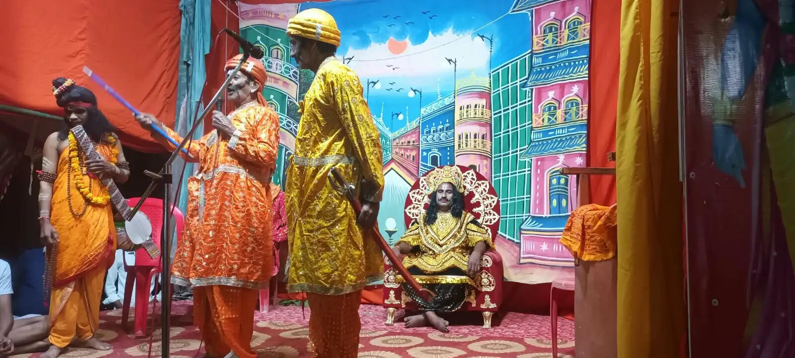 कबुलपुर में नारद मोह लीला का हुआ मंचन, अभिमान टूटने का प्रसंग देख भावविभोर हुए दर्शक