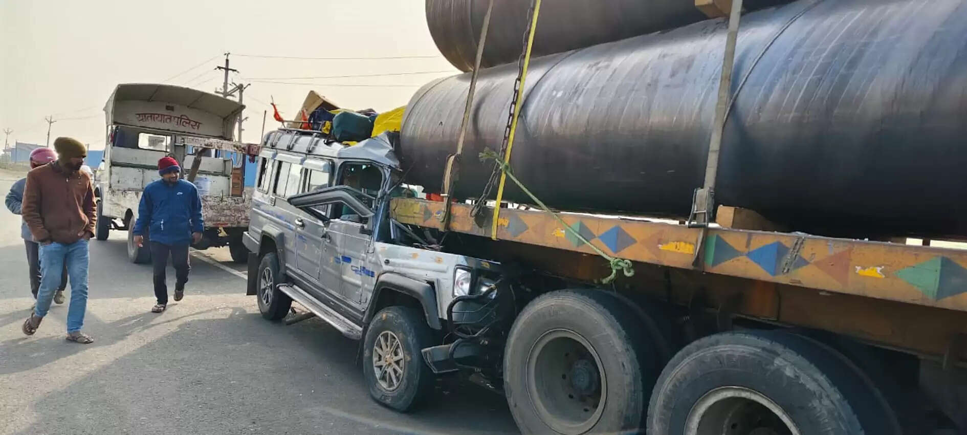 (अपडेट) उज्जैन में सड़क दुर्घटना में तेलंगाना-कर्नाटक के तीन श्रद्धालु की मौत