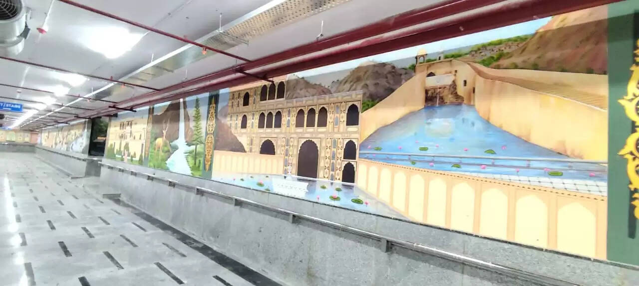 हाईकोर्ट की नई भूमिगत पार्किंग तैयार : जाम से राहत और पार्किंग करते वक्त होगे वाहन चालकों को विरासत के दर्शन