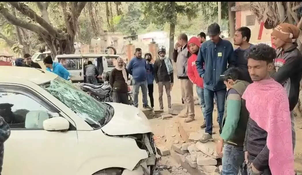 रॉन्ग साइड कार ने साइकिल सवार को उड़ाया, घटना सीसीटीवी में कैद