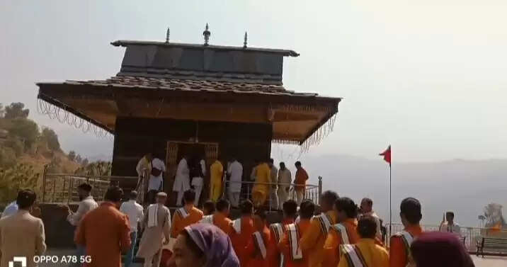 सिरमाैर के राजगढ़ में धूमधाम से बनाई गई परशुराम जयंती