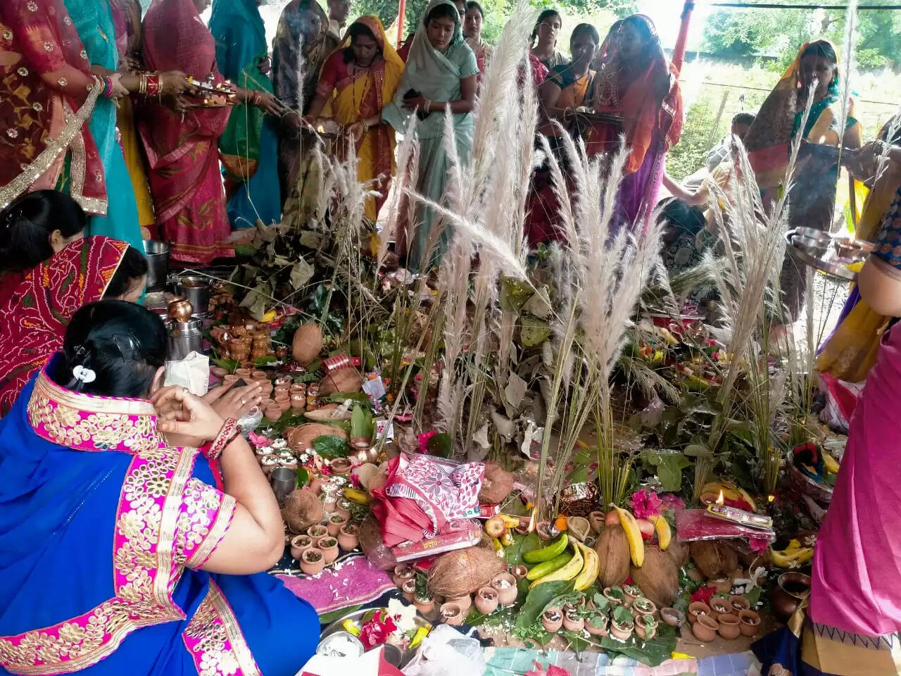 संतान की दीर्घायु के लिए माताओं ने रखा हलषष्ठी व्रत