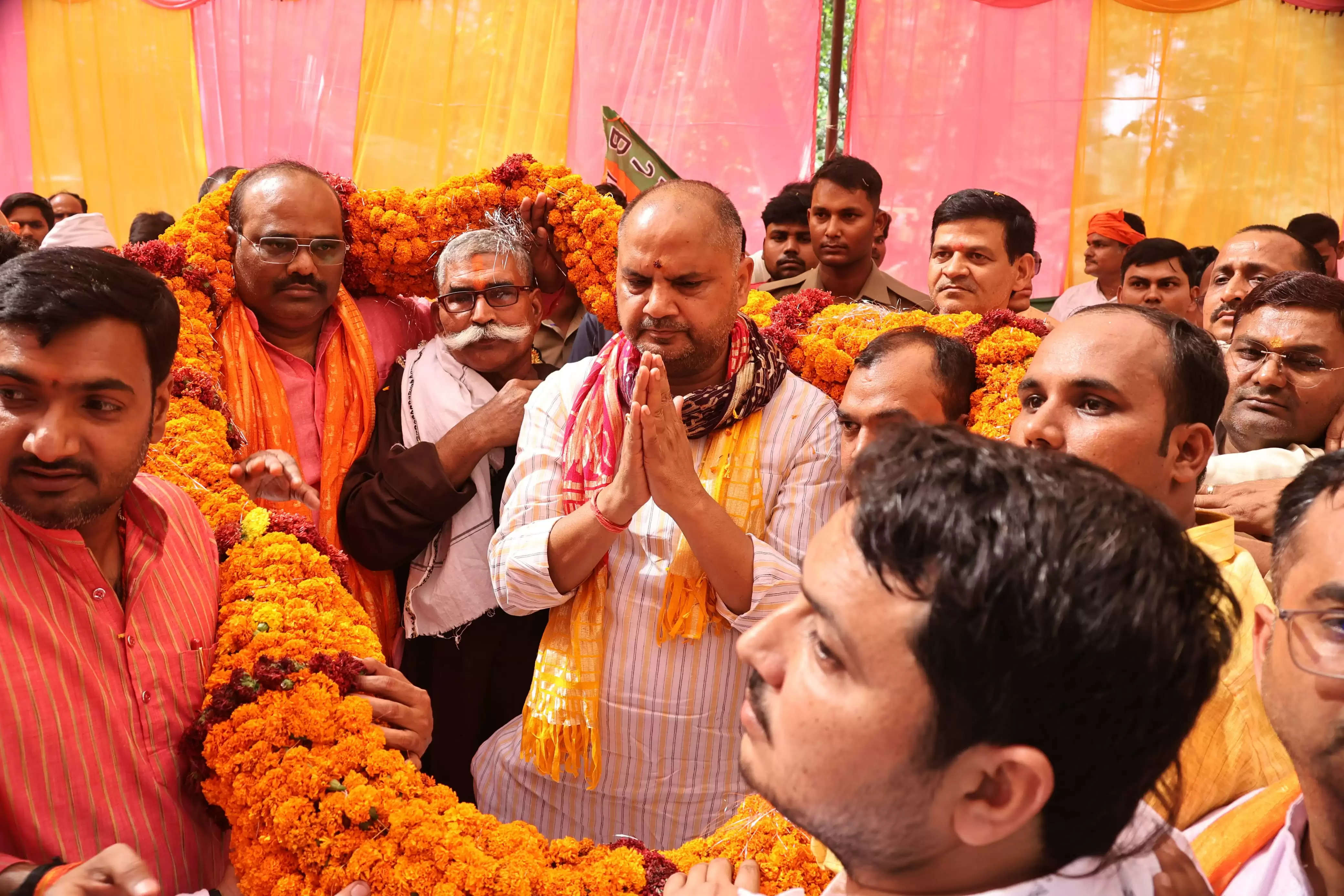 खब्बू तिवारी ने भाजपा के विजय संकल्प रैली में भरी हुंकार