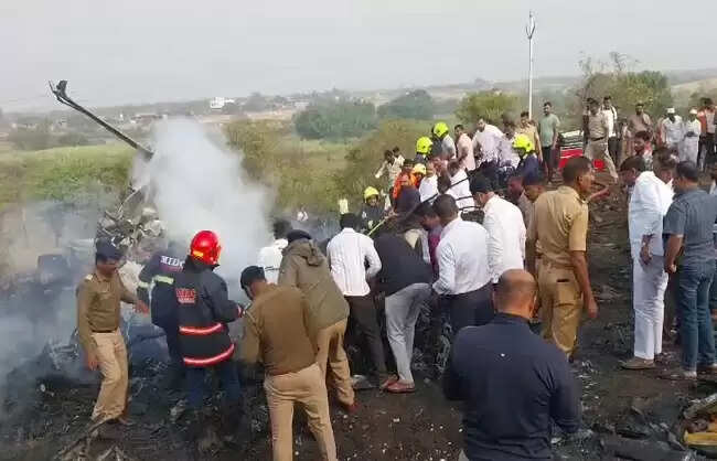 अजित पवार विमान दुर्घटना की जांच के लिए एएआईबी की टीम बारामती रवाना