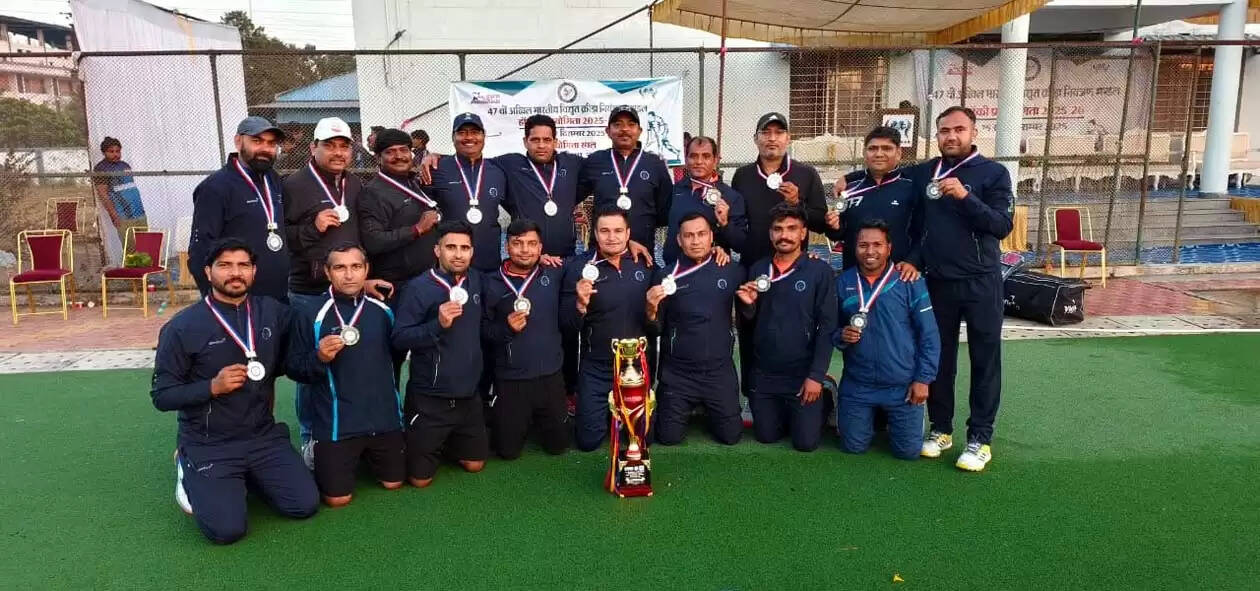 हिसार : हरियाणा पॉवर स्पोर्ट्स ग्रुप की टीम रही दूसरे स्थान पर, मिला रजत पदक