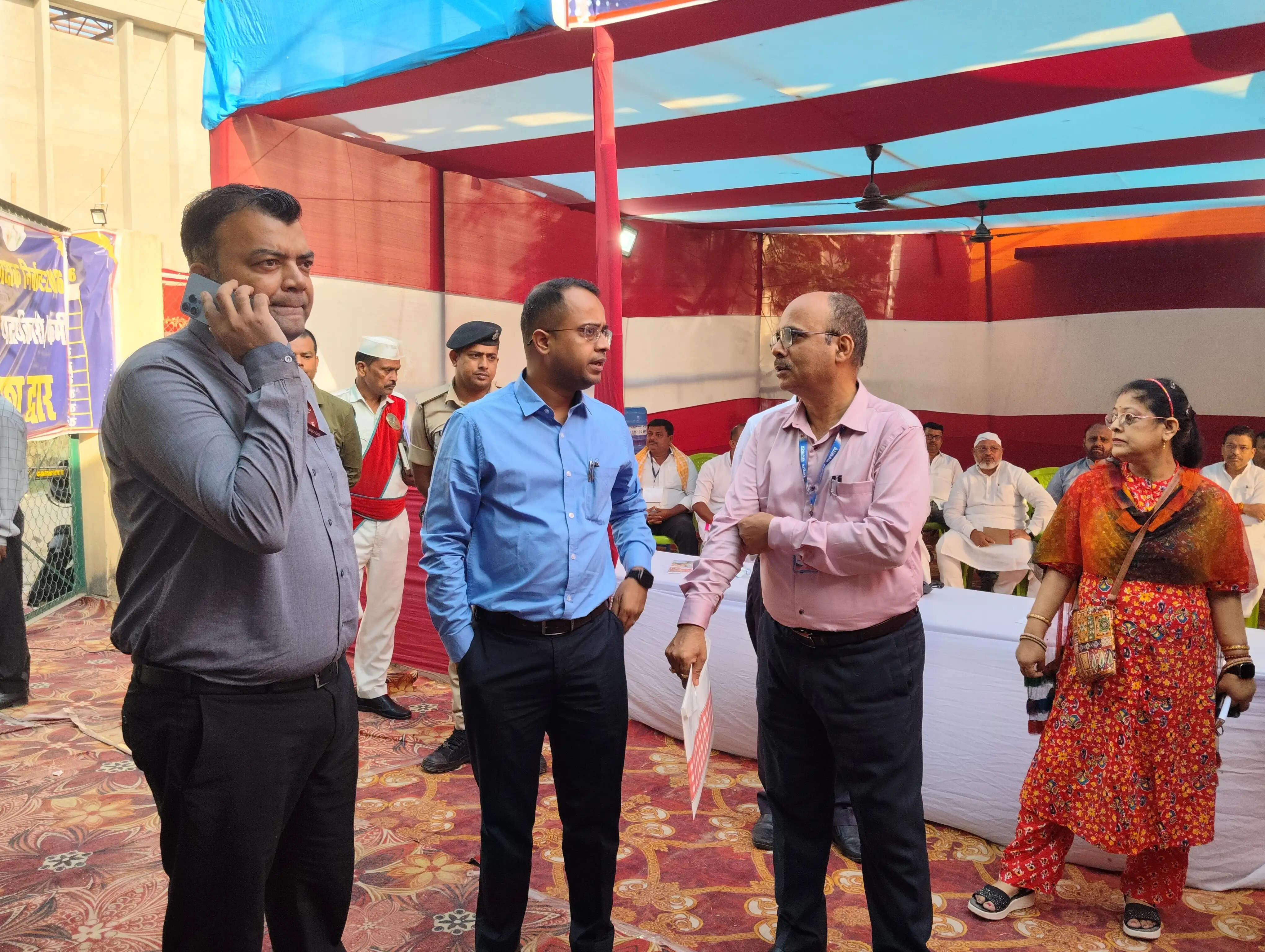 सारण शिक्षक निर्वाचन का मतगणना जारी, सुरक्षा के पुख्ता इंतजाम