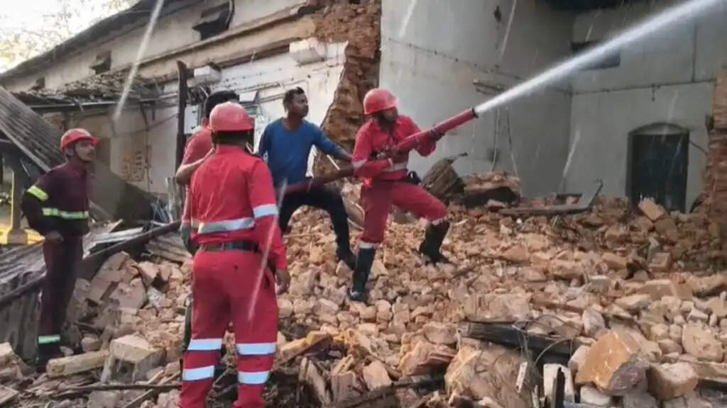 बलौदाबाजार के तहसील कार्यालय में लगी आग