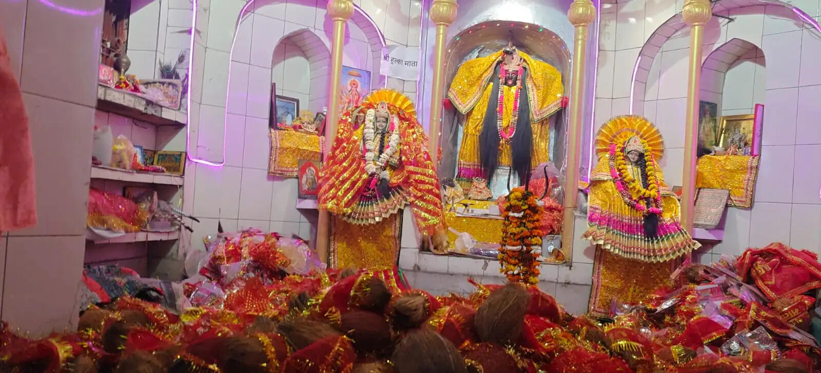 प्राचीन सिद्धपीठ श्री हुलका देवी माता मंदिर में 14 दिवसीय बसौड़ा मेले का शुभारंभ