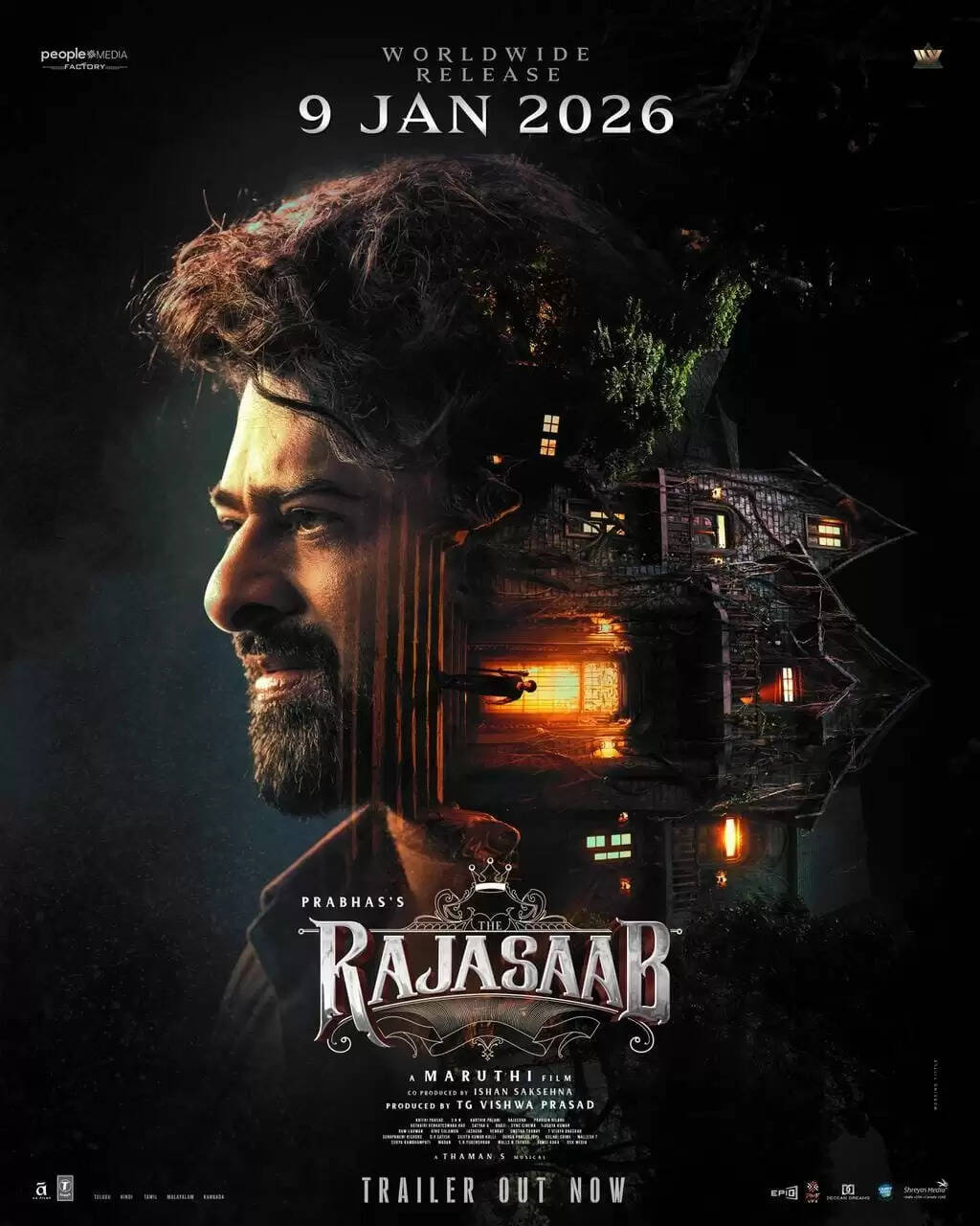 'द राजा साब' ट्रेलर रिलीज, एक्शन अवतार में छाए प्रभास