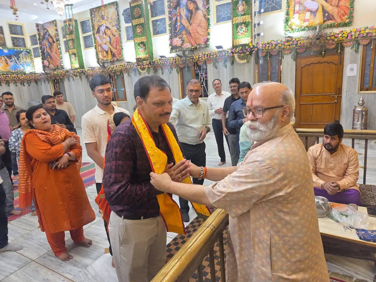 चांदन द्वादशी पर श्याम बाबा को खीर-चूरमा का भोग अर्पित