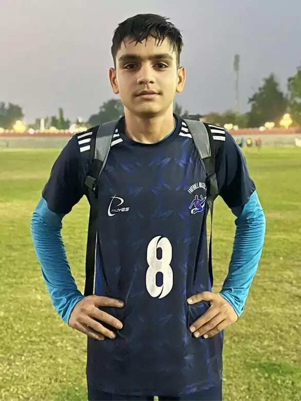 मुकेश सैन का राष्ट्रीय टीम में चयन, अंडर-17 फुटबॉल में राजस्थान का करेंगे प्रतिनिधित्व
