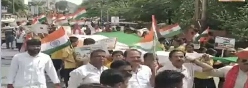 विधानसभा अध्यक्ष वासुदेव देवनानी ने तिरंगा यात्रा में की शिरकत