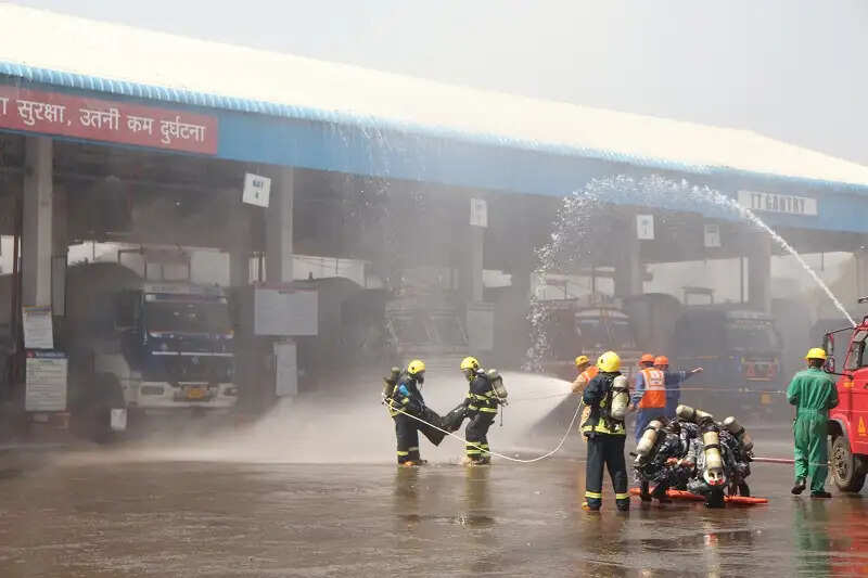 इंदौरः रासायनिक औद्योगिक आपदा से निपटने का हुआ सफल मॉक अभ्यास