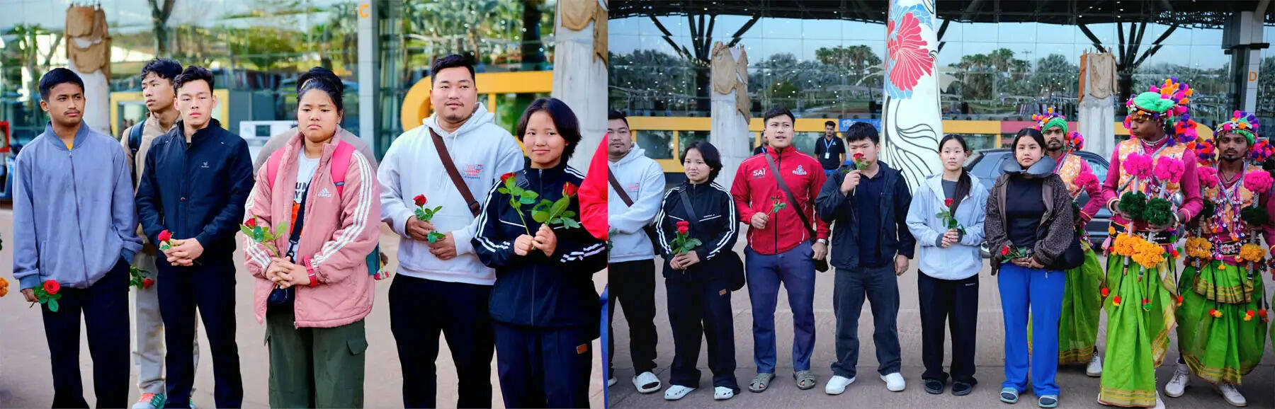 खेलो इंडिया ट्राइबल गेम्स के लिए छत्तीसगढ़ पहुंचा&nbsp;अरुणाचल के खिलाड़ी