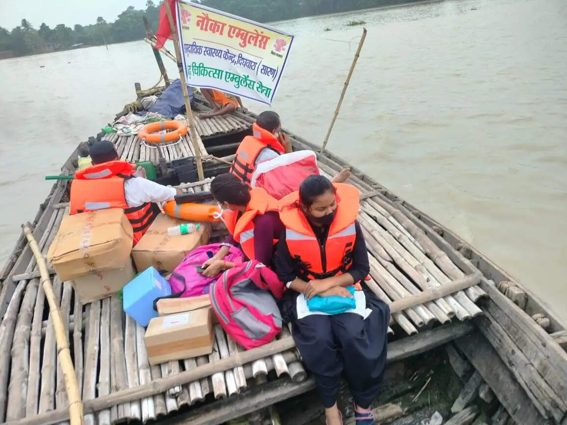 सारण में बाढ़ से 7 प्रखंडों के 93 गांव प्रभावित