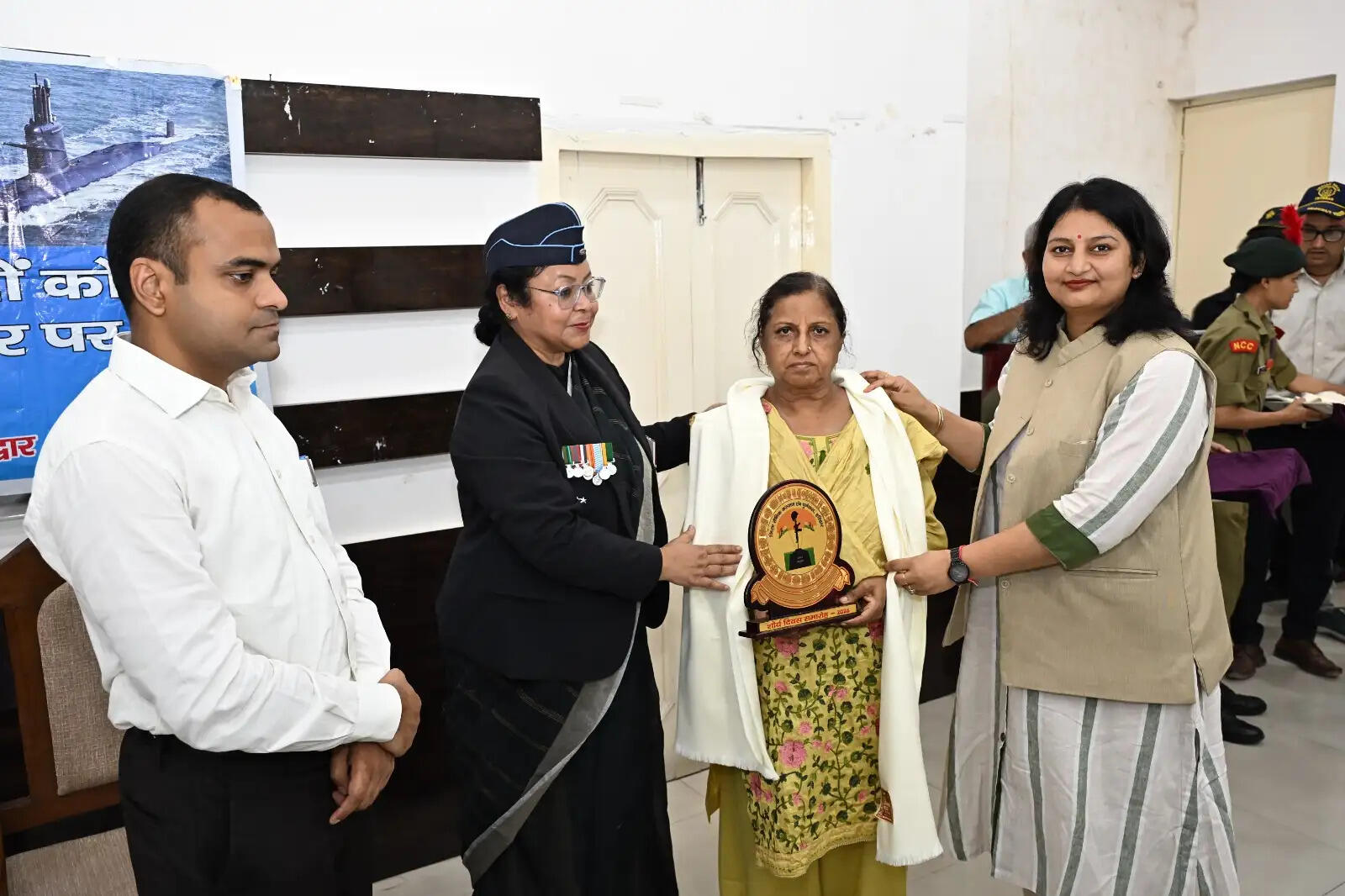 कारगिल विजय दिवस शौर्य दिवस पर वीर नारियों को किया सम्मानित