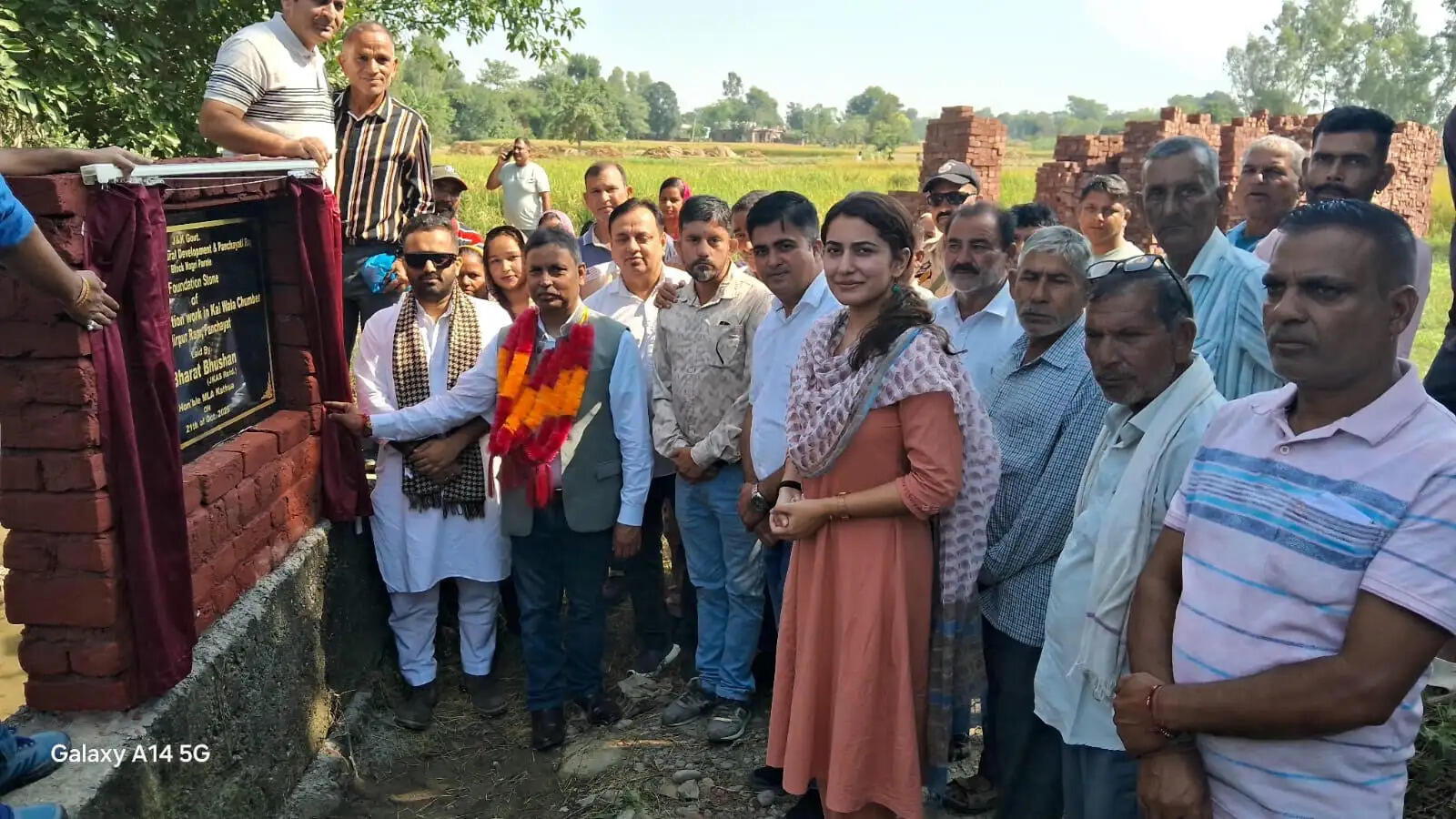 डॉ. भारत भूषण ने नगरी-परोल और खोख्याल में चार विकास कार्यों की रखी नींव, 40 लाख रुपये होंगे खर्च