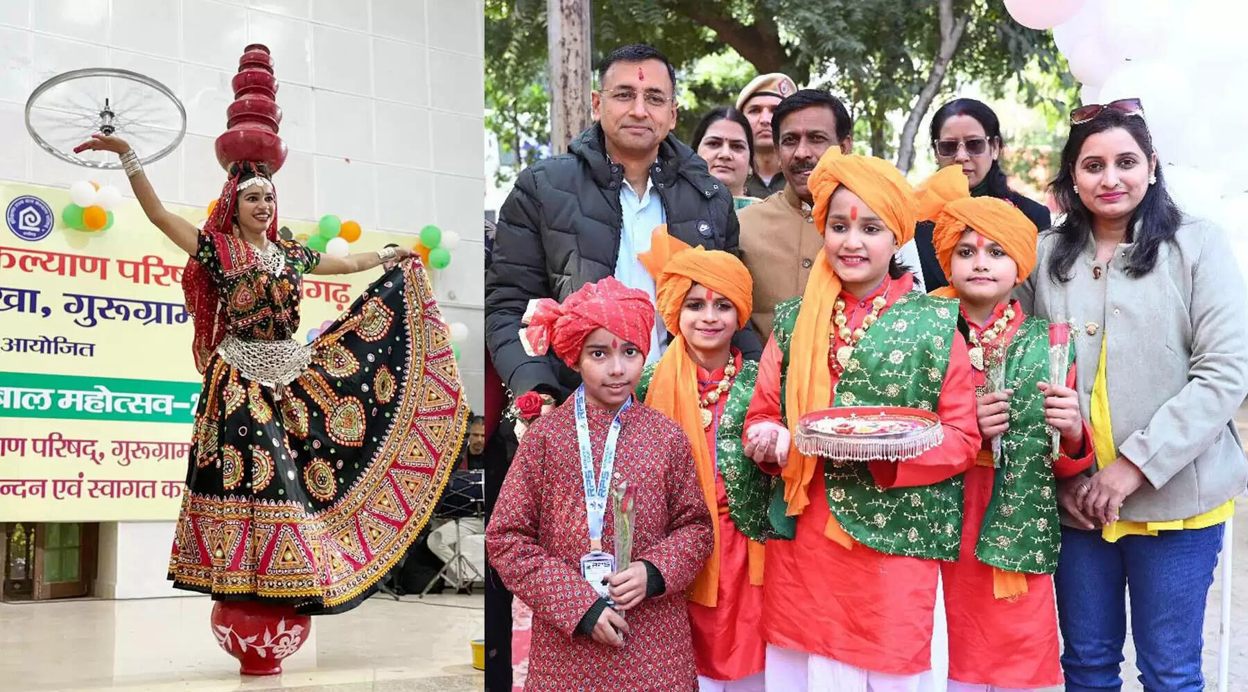 गुरुग्राम: मंडल स्तरीय बाल महोत्सव-2025 में बच्चों ने तीन दिन तक दिखाई प्रतिभा