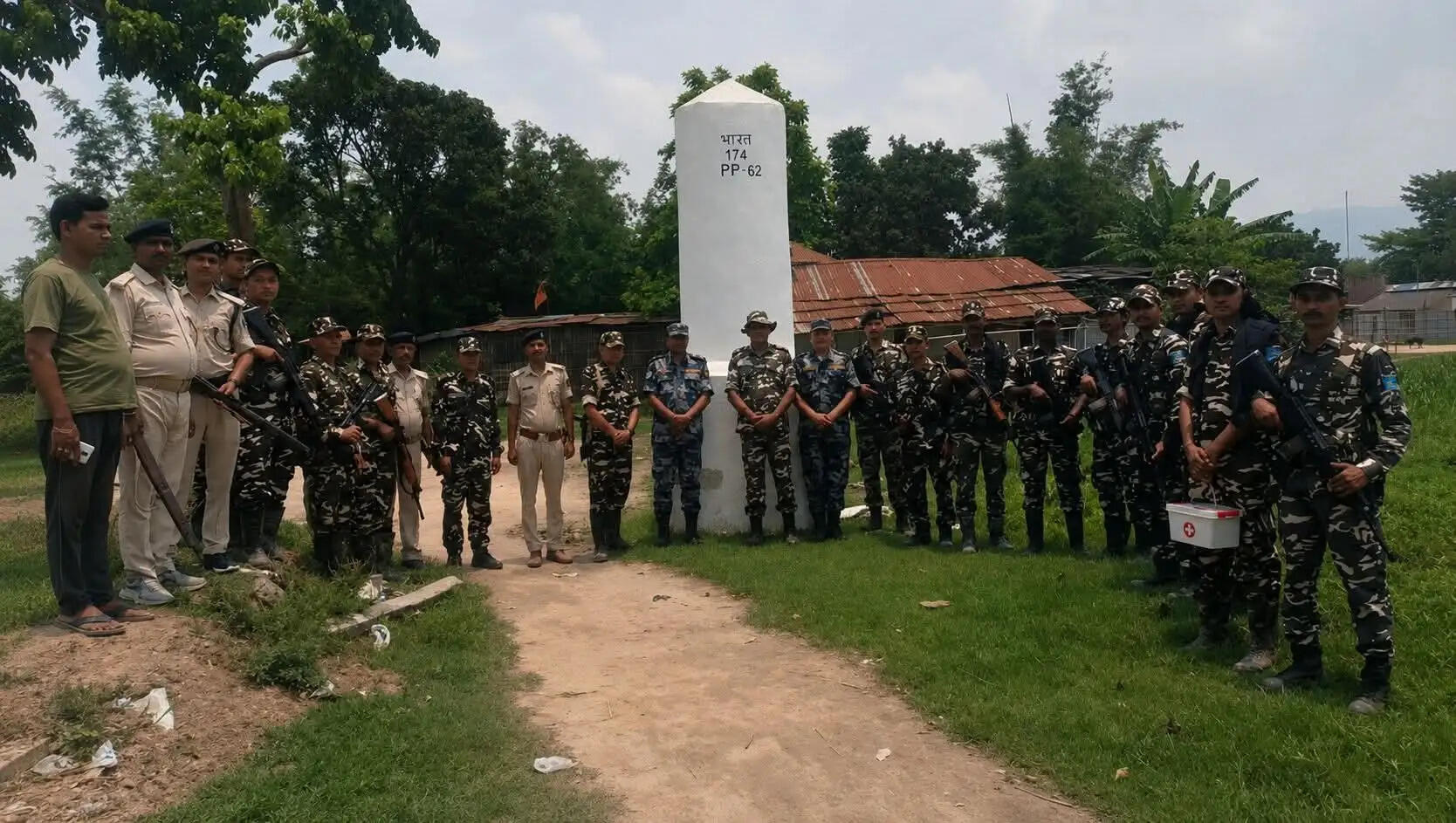 एसएसबी- बिहार पुलिस और नेपाल की एपीएफ के साथ हुई समन्वय बैठक