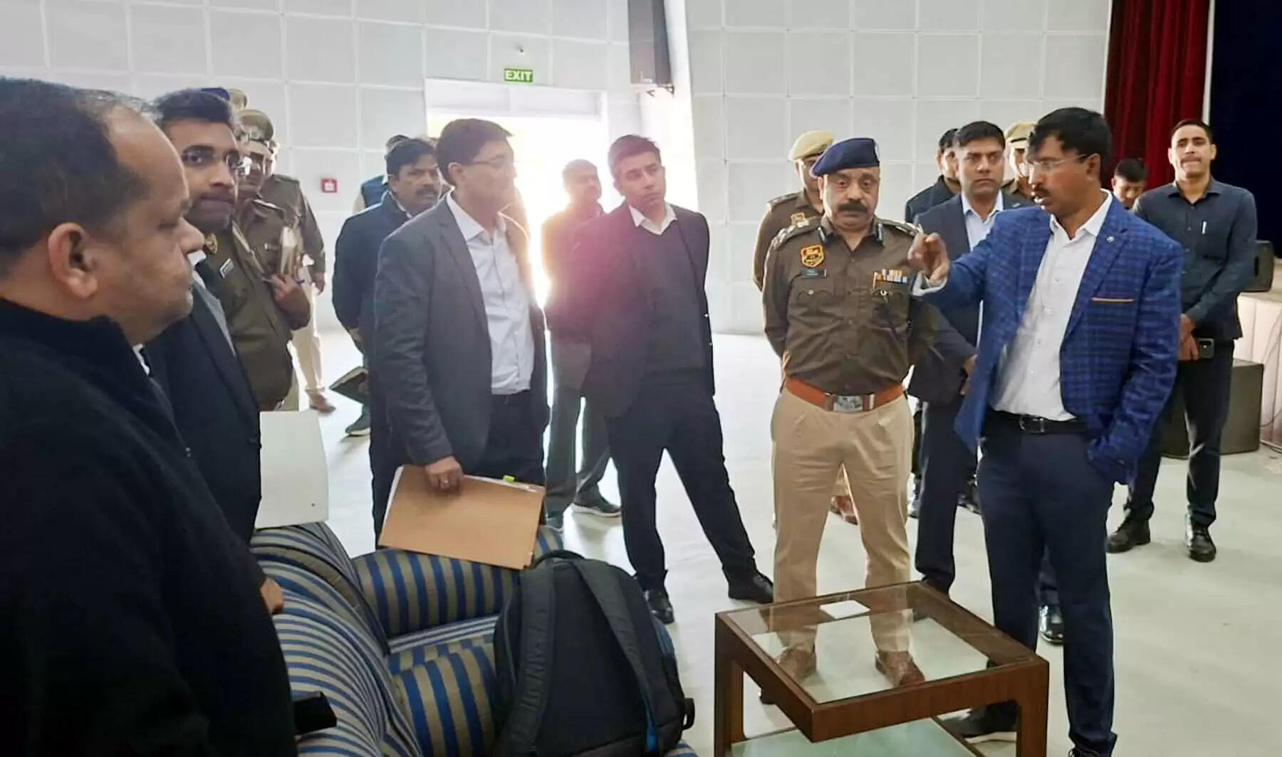 सीजेआई के दौरे से पहले न्यायिक अधिकारियों का प्रतिनिधिमंडल पहुंचा गुरुग्राम जेल