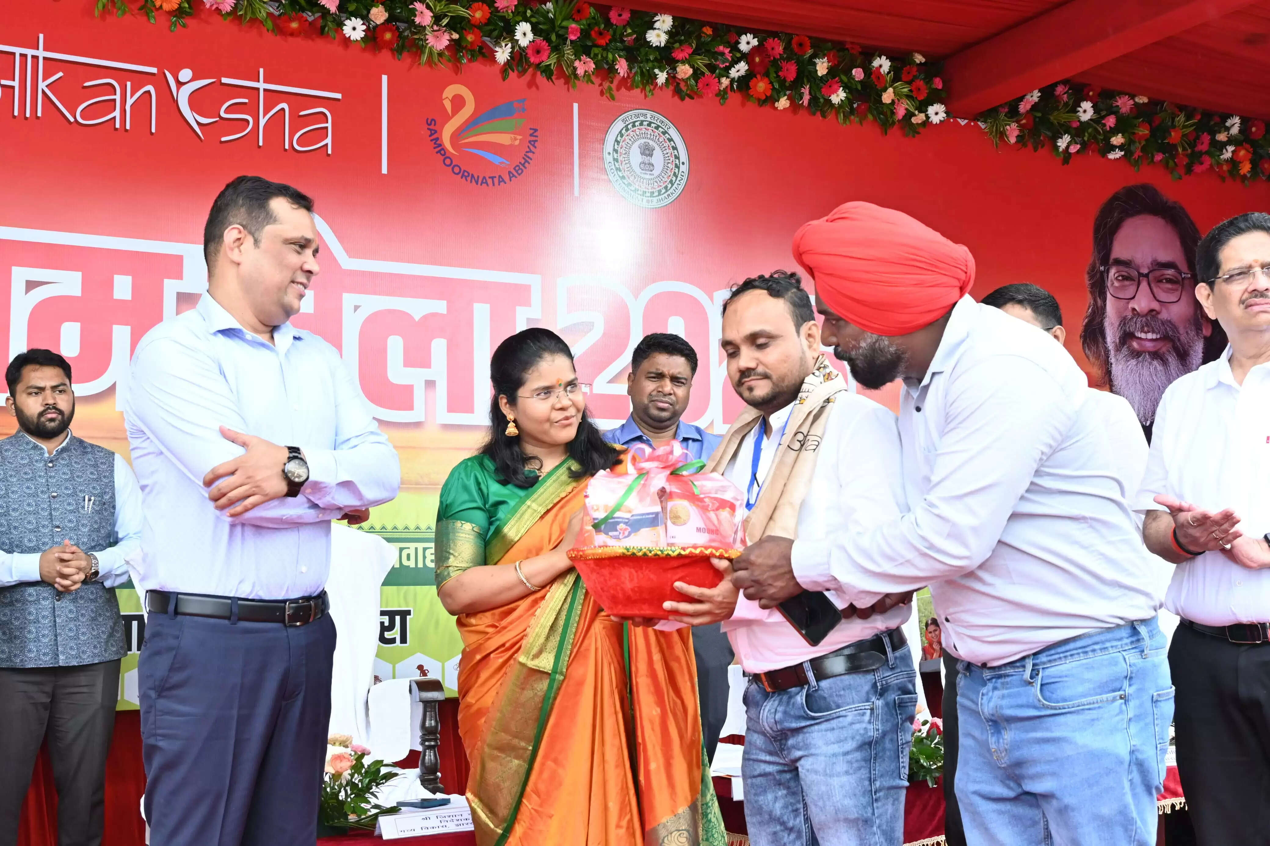 कृषि उद्यम मेला में कृषि से संबंधित गतिविधियों का हुआ प्रदर्शन