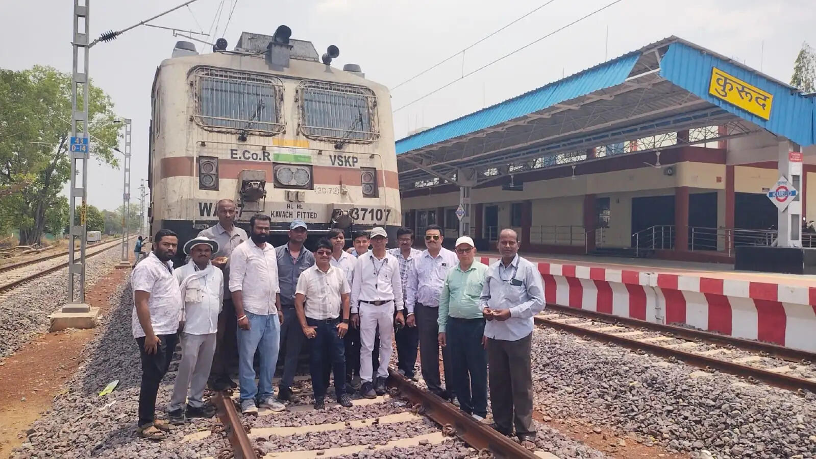 113 किमी प्रति घंटे की रफ्तार से दौड़ी रेल, कुरुद से अभनपुर 12 मिनट में पहुंचे