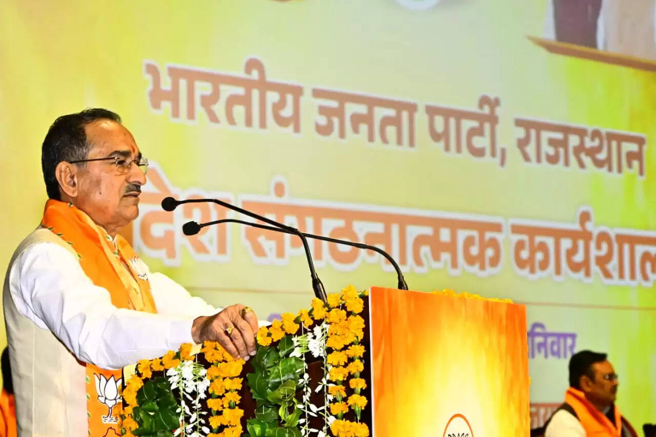 भाजपा की संगठनात्मक कार्यशाला का उद्देश्य कार्यकर्ताओं को मूल्यों—आदर्शों और जनसेवा के भाव से जोड़ना: मदन राठौड़