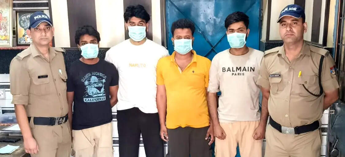 कांवड़ यात्री को गोली मारने वाले चार आरोपित गिरफ्तार