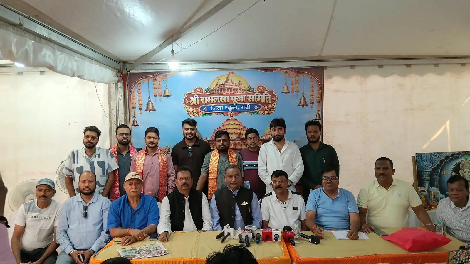 रांची में स्वर्वेद महामंदिर के प्रारूप में बनेगा भव्य दुर्गा पूजा पंडाल