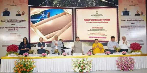 प्रह्लाद जोशी ने अनाज भंडारण के लिए स्मार्ट वेयरहाउसिंग सिस्टम को किया लॉन्च