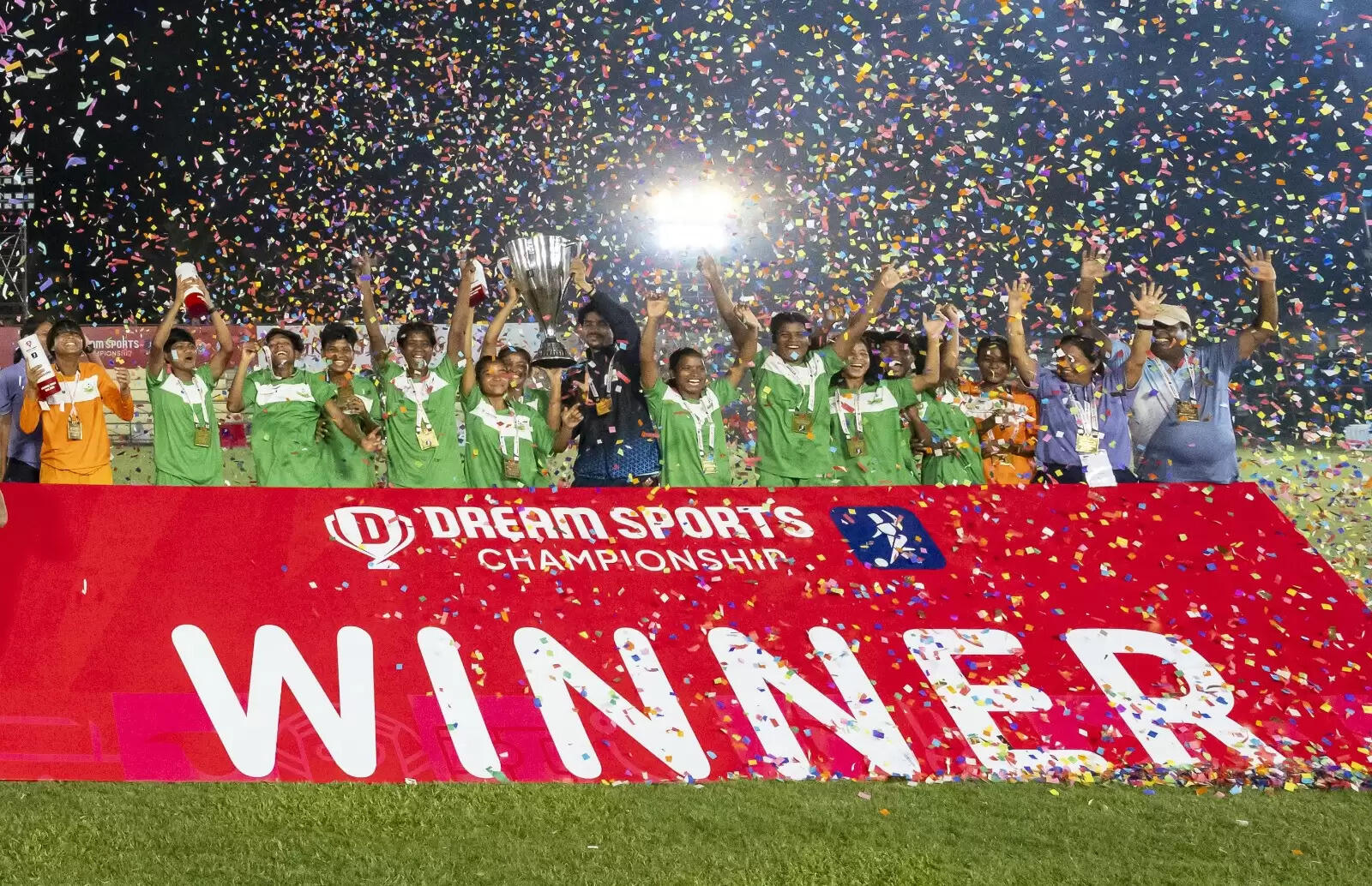ड्रीम स्पोर्ट्स चैम्पियनशिप फुटबॉल 2025: बालिका वर्ग में झारखंड एफए और बालक वर्ग में पंजाब एफसी ने जीता खिताब
