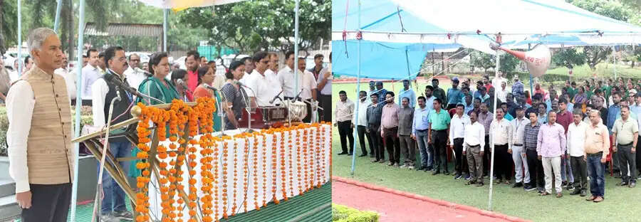 भोपाल: मंत्रालय में राष्ट्रगीत और राष्ट्रगान का हुआ सामूहिक गायन