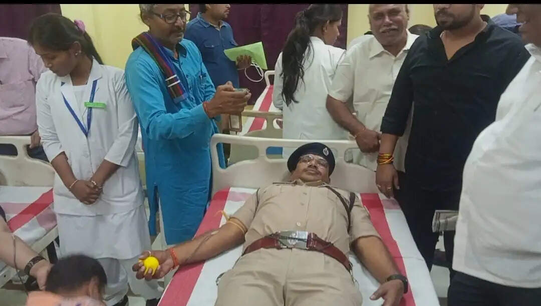 मारवाड़ी युवा मंच ने लगाया रक्तदान शिविर